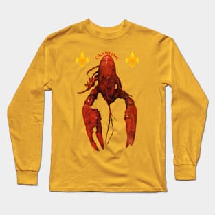 Crawfish Art Long Sleeve T-Shirt